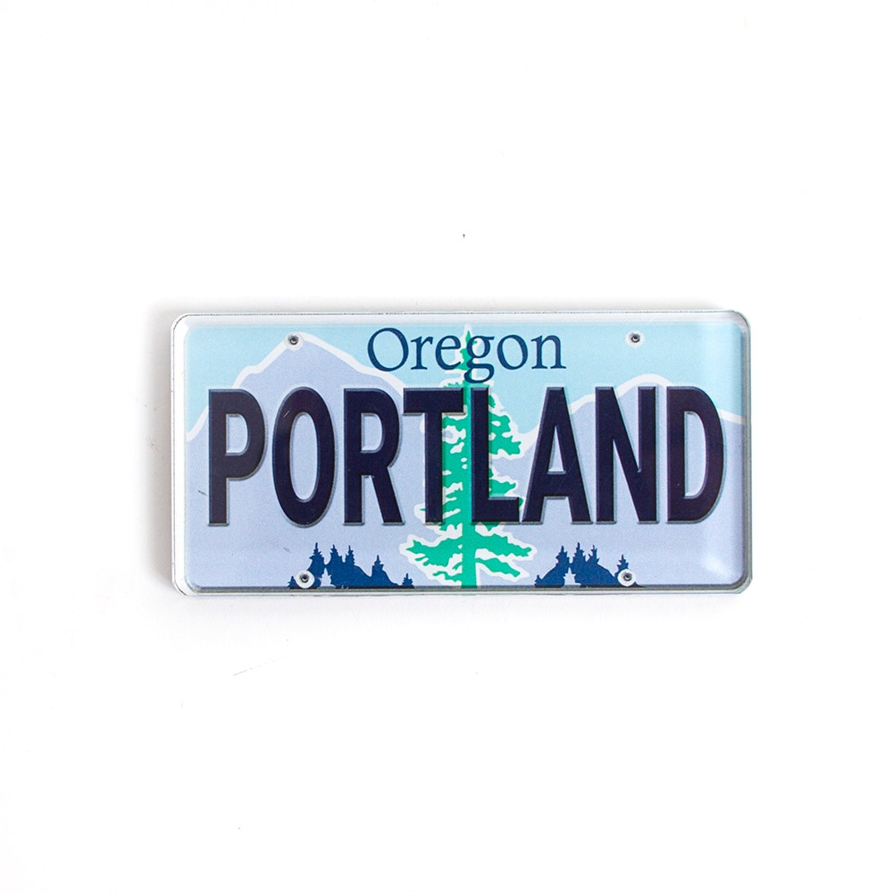 State of Oregon, Morris Magnets, Magnets, Gifts, Acrylic, Oregon, License Plate, 506989